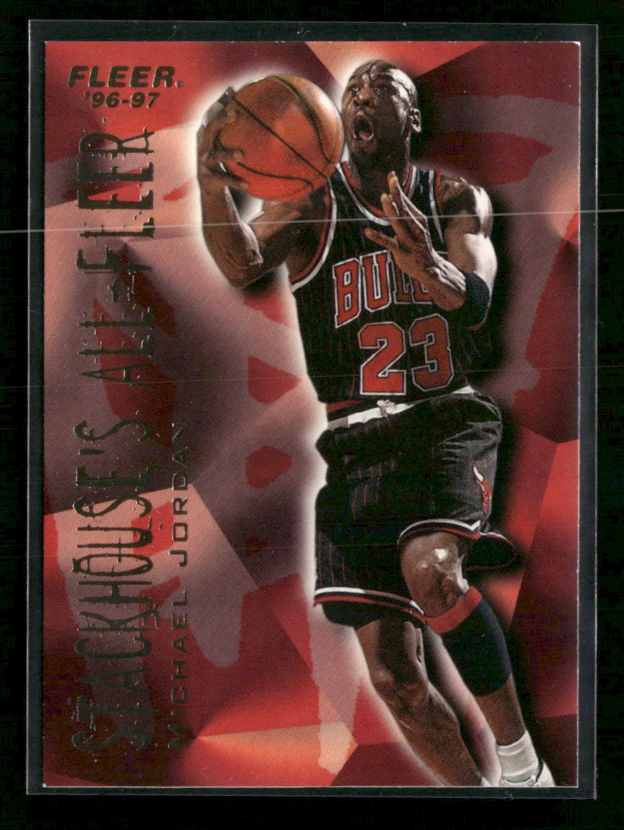 1996-97 Fleer European Stackhouse's All-Fleer Michael Jordan #4