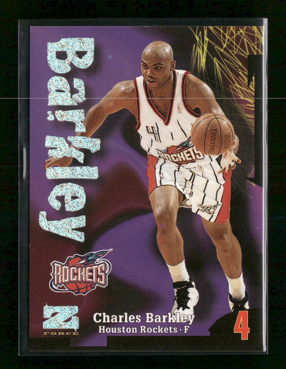 1997-98 SkyBox Z-Force Rave Charles Barkley #/399 #4