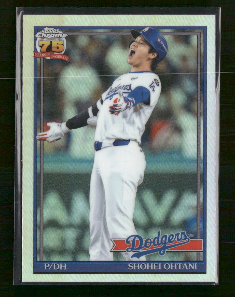 2026 Topps 1991 Topps Baseball 35th Anniversary Refractor Shohei Ohtani #91CB-1