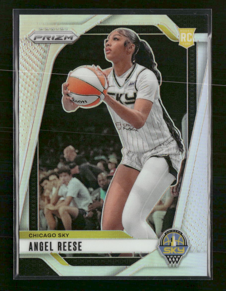 2024 Panini Prizm WNBA Silver Prizms Angel Reese RC #10