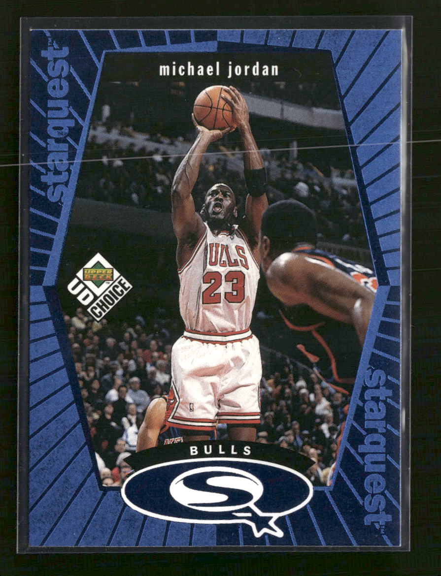 1998-99 UD Choice StarQuest Blue Michael Jordan #SQ30