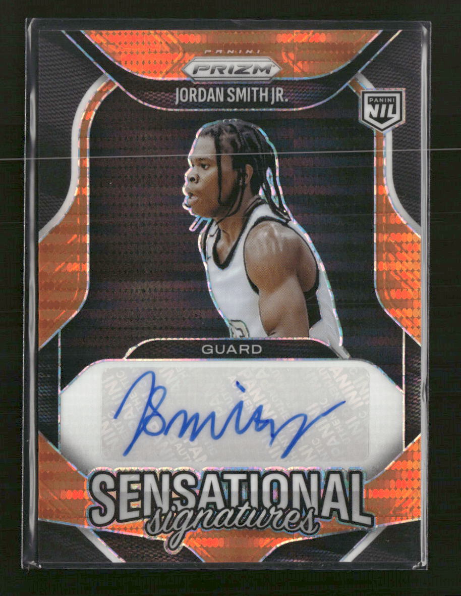 2024 Panini Sensational Sig. Orange Pulsar Jabari Smith Jr. /149 AU #SS-JSJ