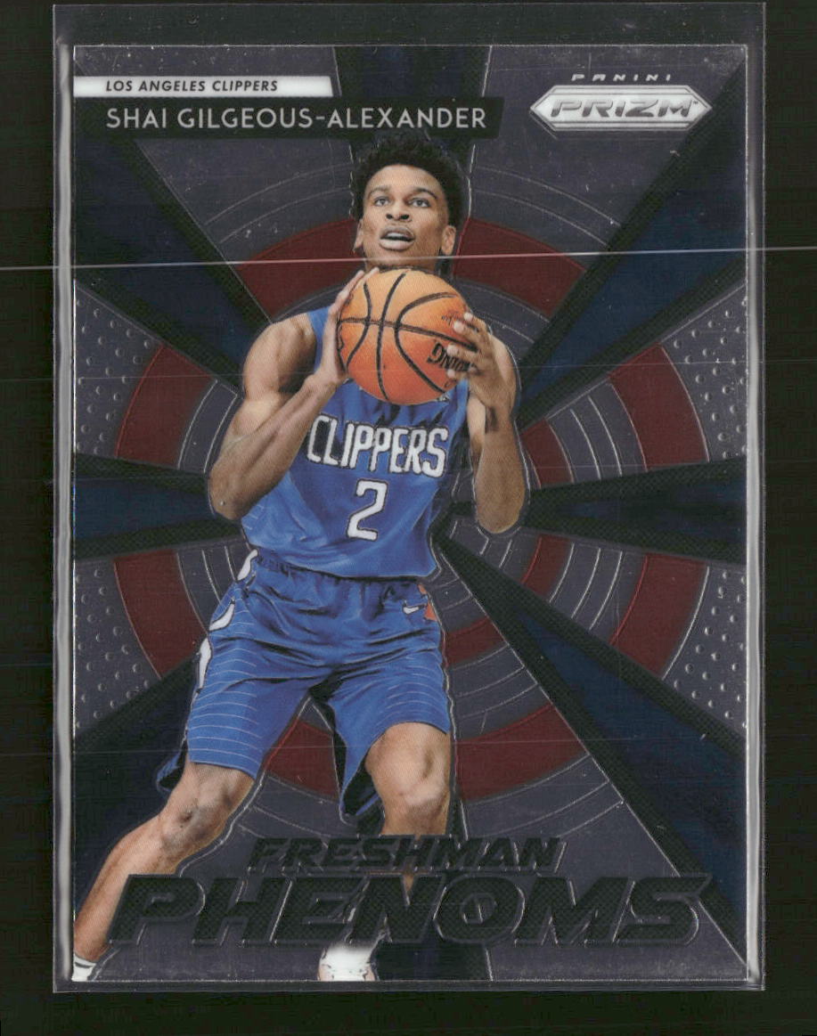 2018-19 Panini Prizm Freshman Phenoms Shai Gilgeous-Alexander #15