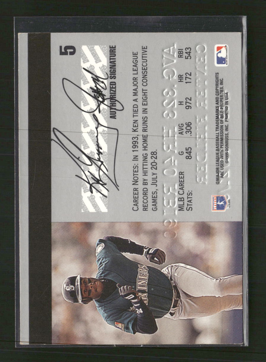 1995 Studio Ken Griffey Jr. #5