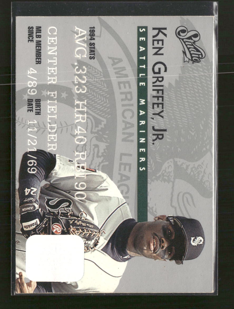 1995 Studio Ken Griffey Jr. #5
