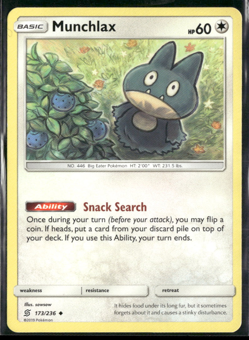 SM - Unified Minds Munchlax #173/236