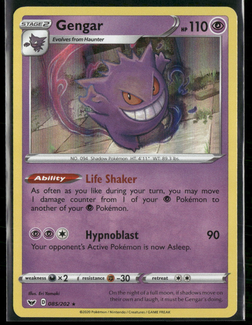 SWSH01: Sword & Shield Base Set Gengar #085/202