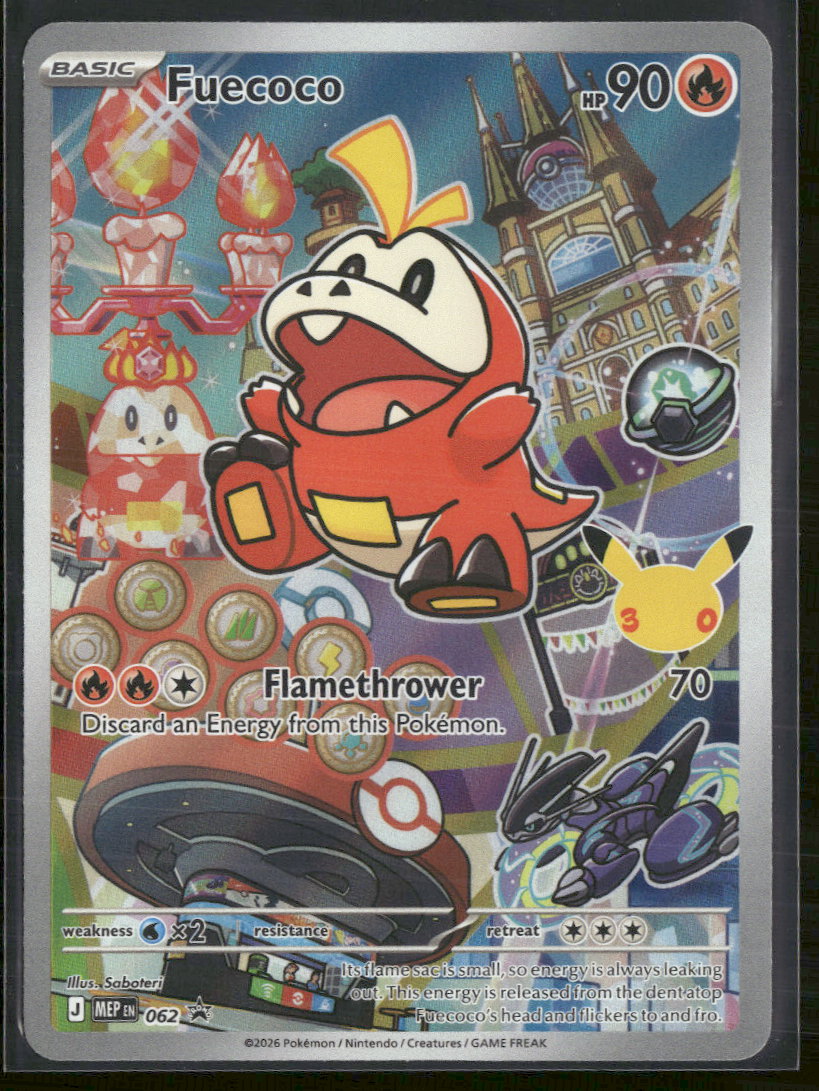 ME: Mega Evolution Promo Fuecoco #062