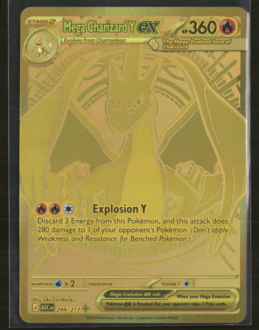 ME: Ascended Heroes Mega Charizard Y ex #294/217