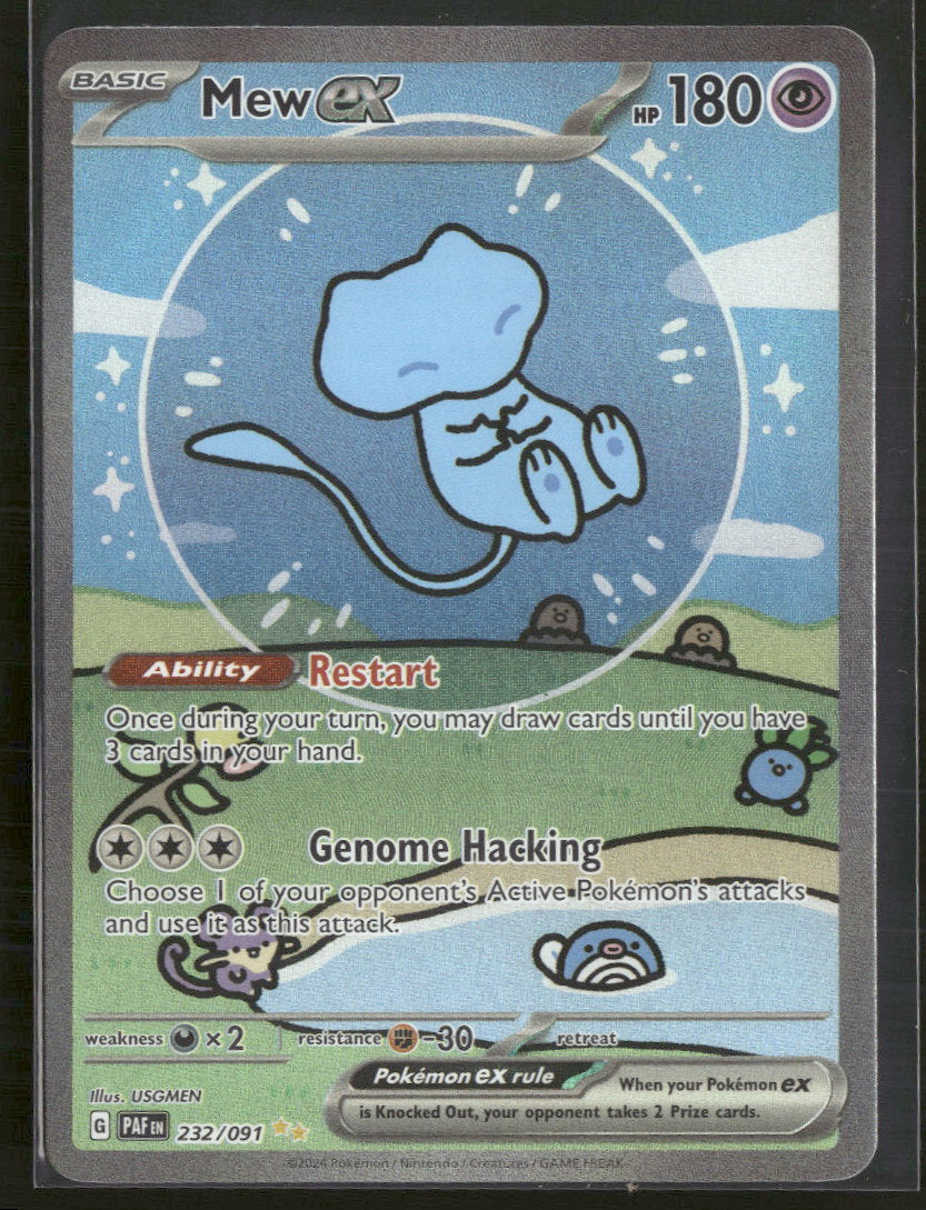 SV: Paldean Fates Mew ex #232/091
