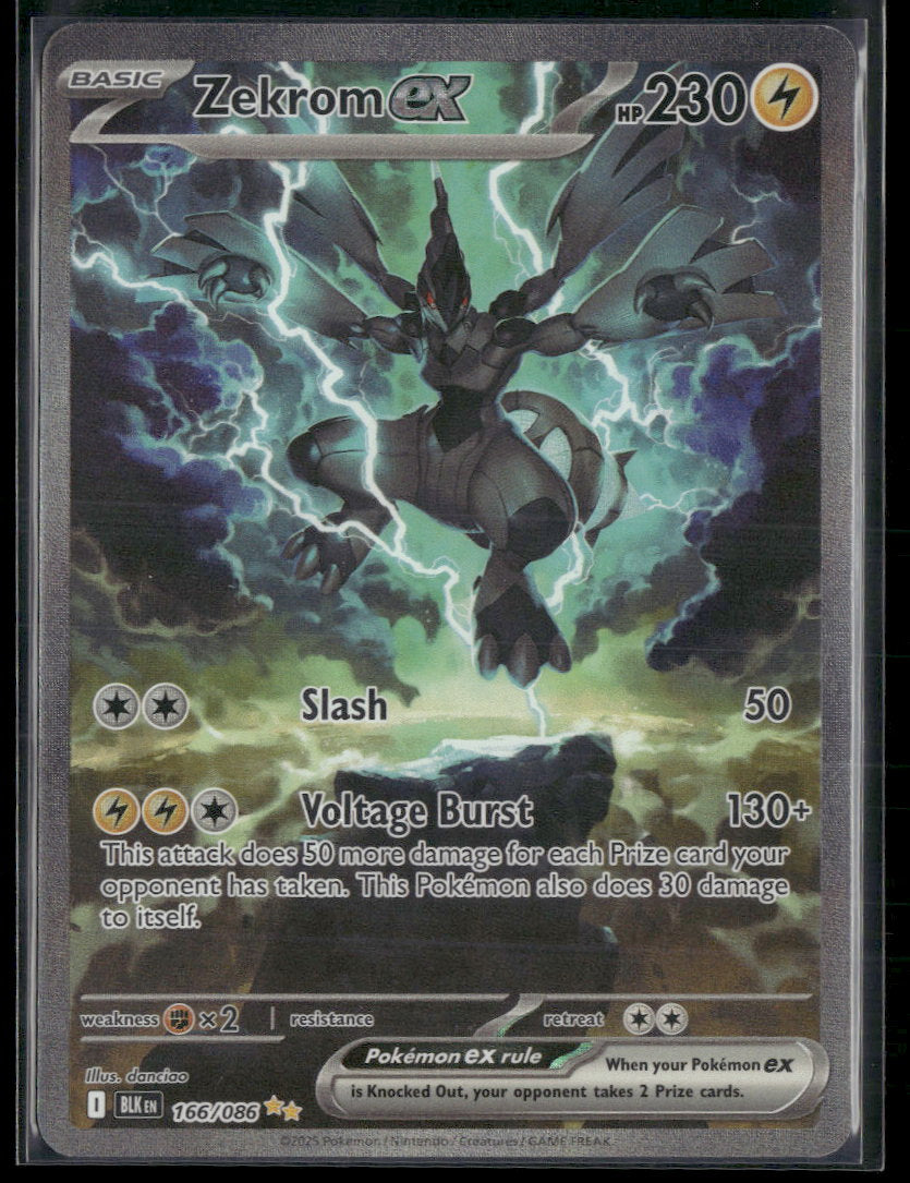 SV: Black Bolt Zekrom ex #166/086