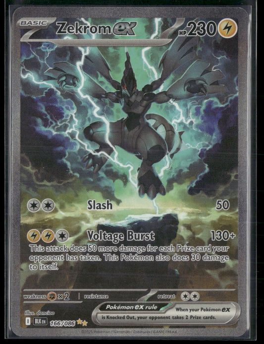SV: Black Bolt Zekrom ex #166/086