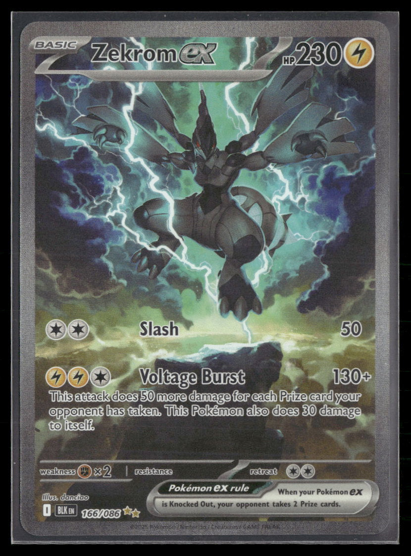 SV: Black Bolt Zekrom ex #166/086