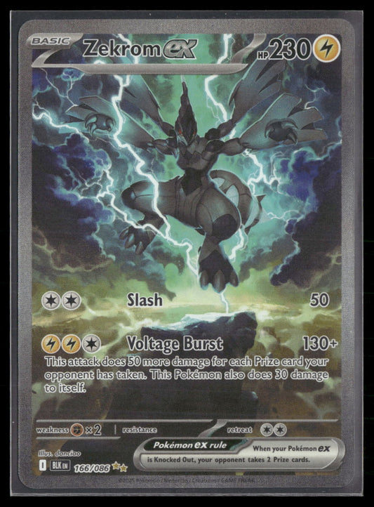 SV: Black Bolt Zekrom ex #166/086
