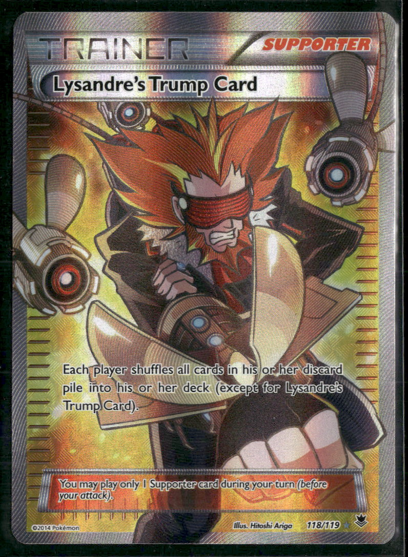 XY - Phantom Forces Lysandre's Trump Card (118 Full Art) #118/119