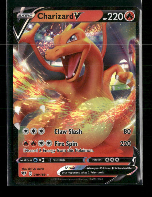SWSH03: Darkness Ablaze Charizard V #019/189