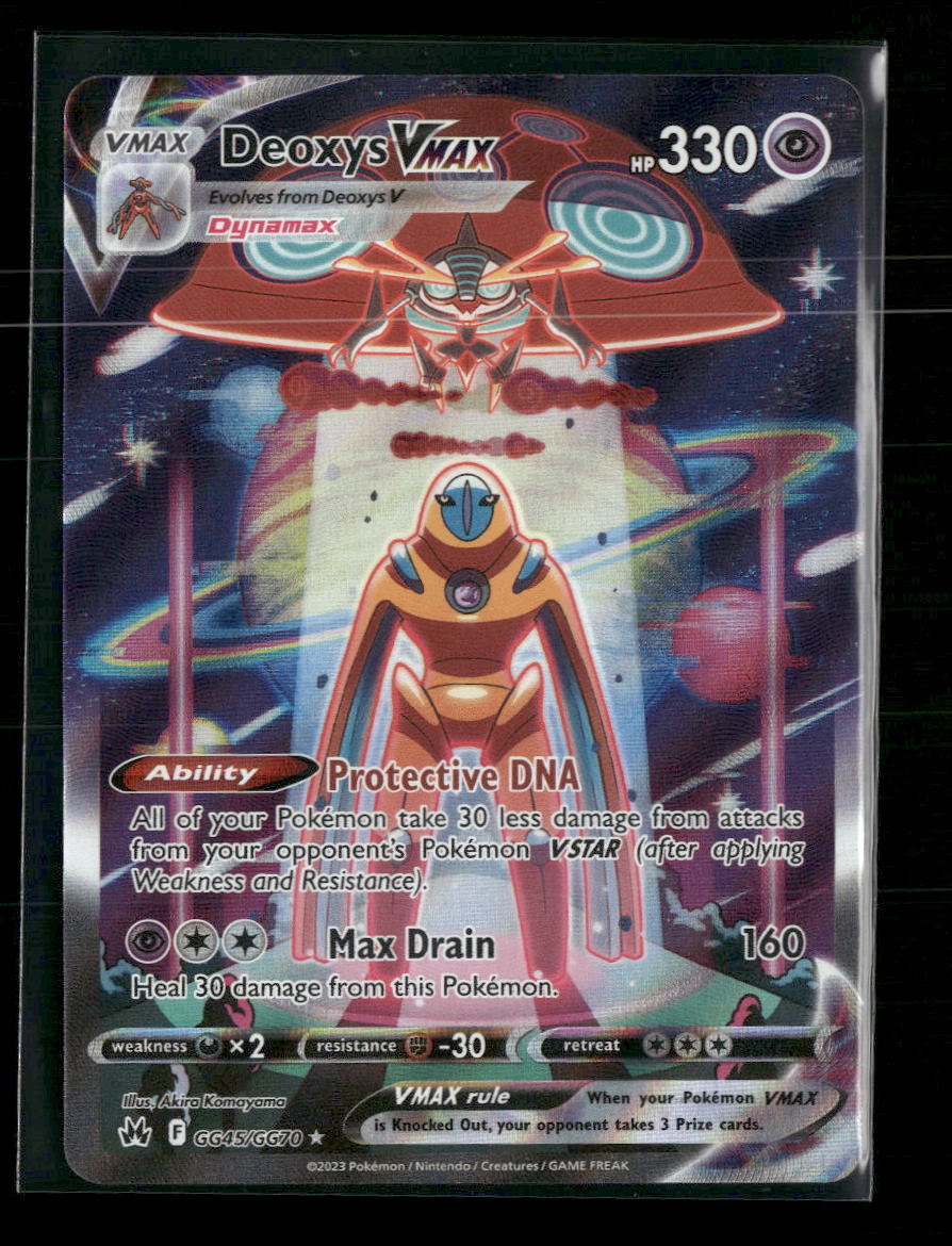 SWSH: Crown Zenith: Galarian Gallery Deoxys VMAX #GG45/GG70