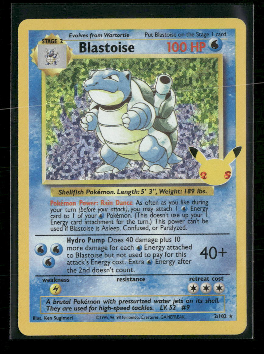 Celebrations: Classic Collection Blastoise #2/102