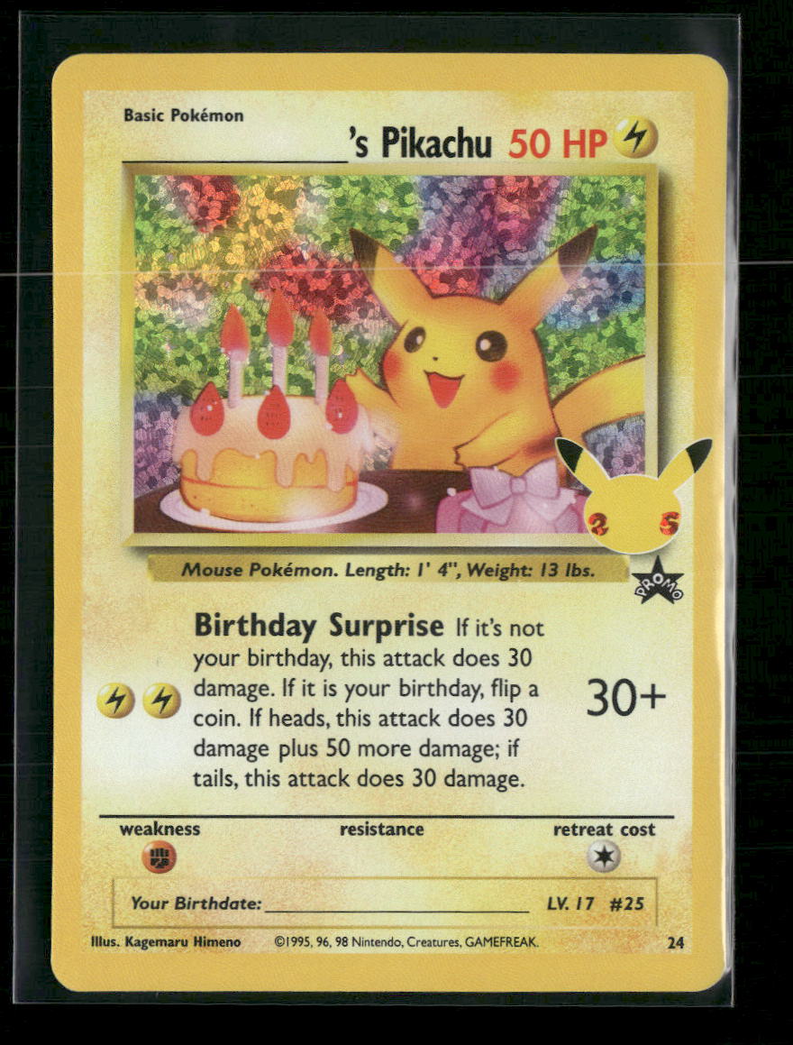 Celebrations: Classic Collection ______'s Pikachu #24/53