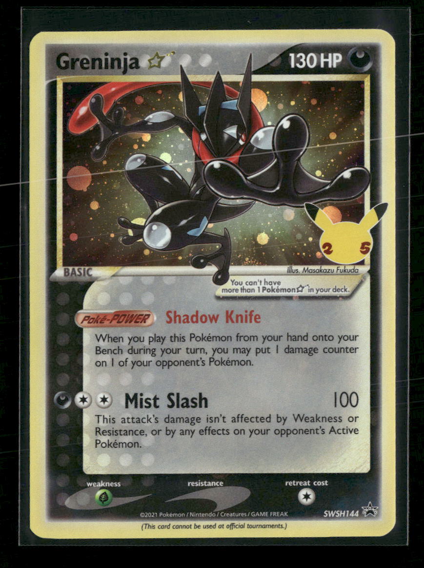 SWSH: Sword & Shield Promo Cards Greninja Star #SWSH144