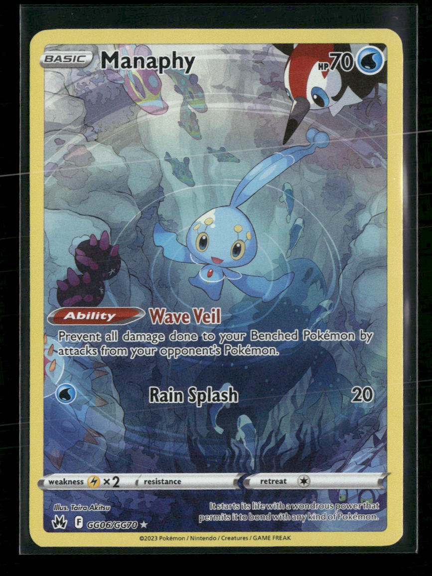 SWSH: Crown Zenith: Galarian Gallery Manaphy #GG06/GG70