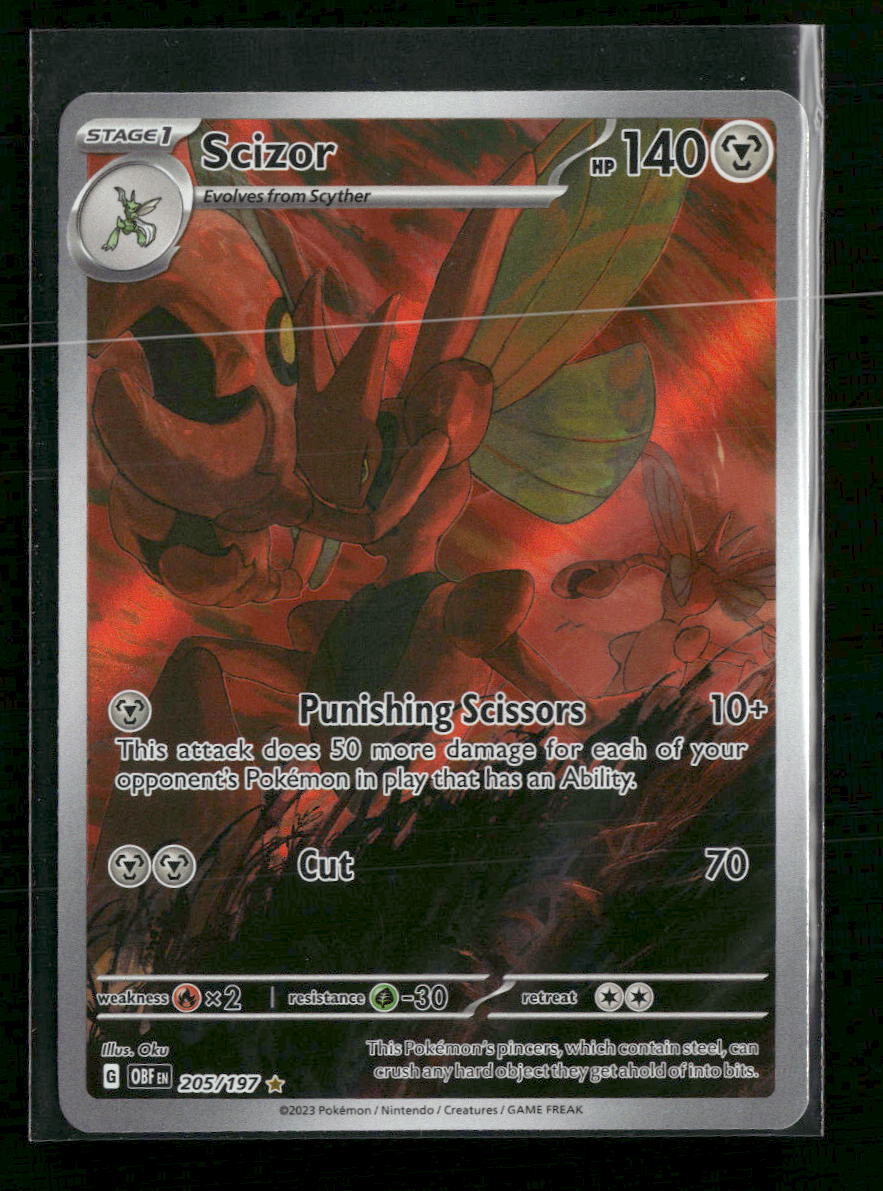 SV03: Obsidian Flames Scizor #205/197