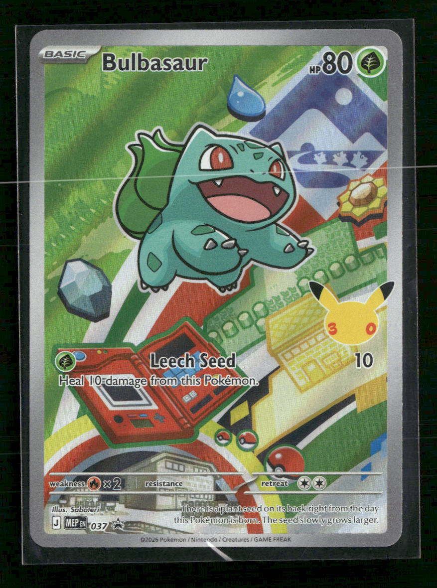 ME: Mega Evolution Promo Bulbasaur #037