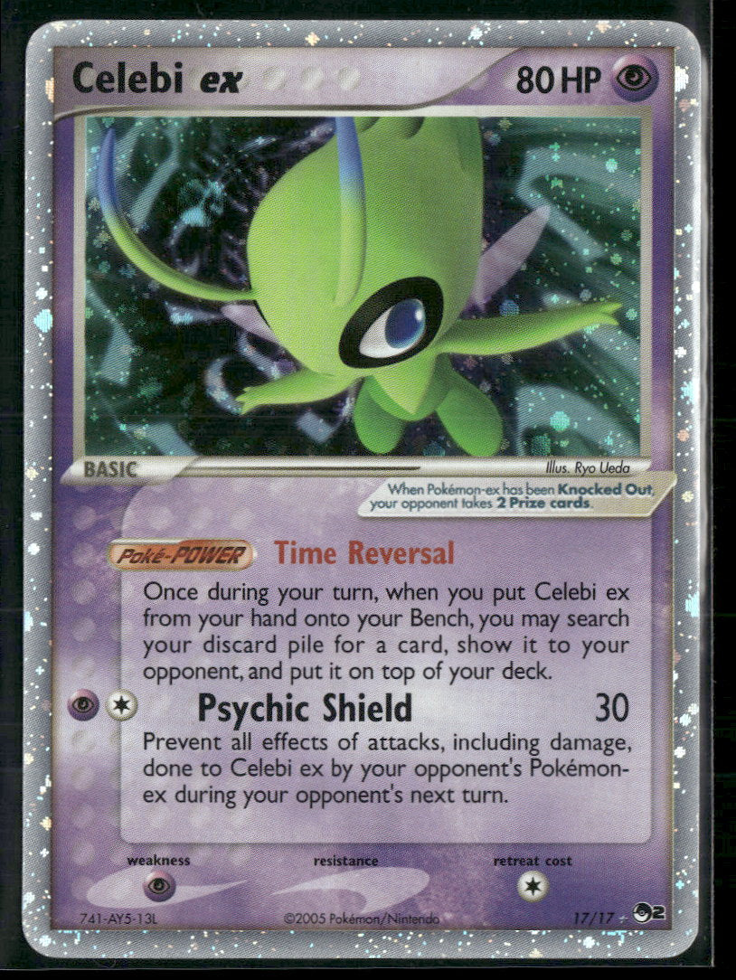 POP Series 2 Celebi ex (Holo) #017/017