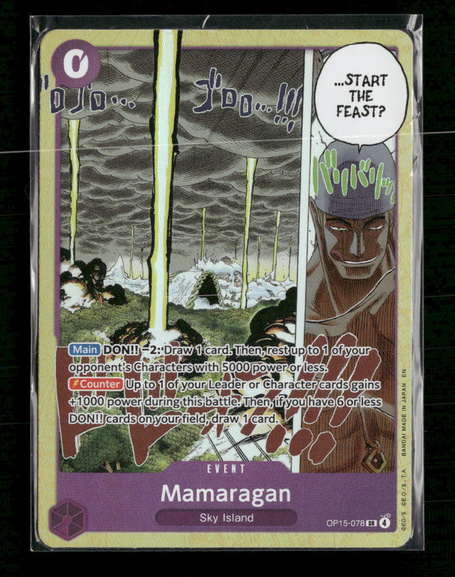 Adventure on Kami's Island Mamaragan #OP15-078