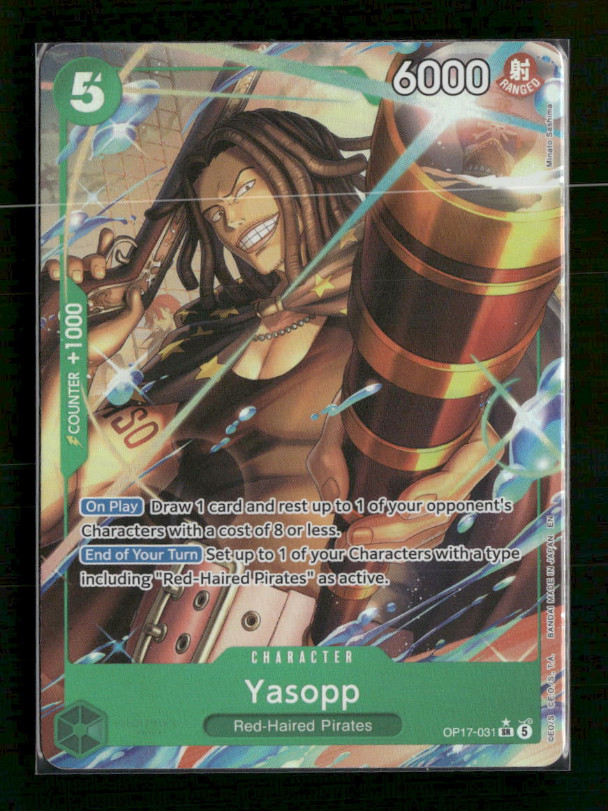The World's Strongest Warriors Yasopp (Alternate Art) #OP17-031