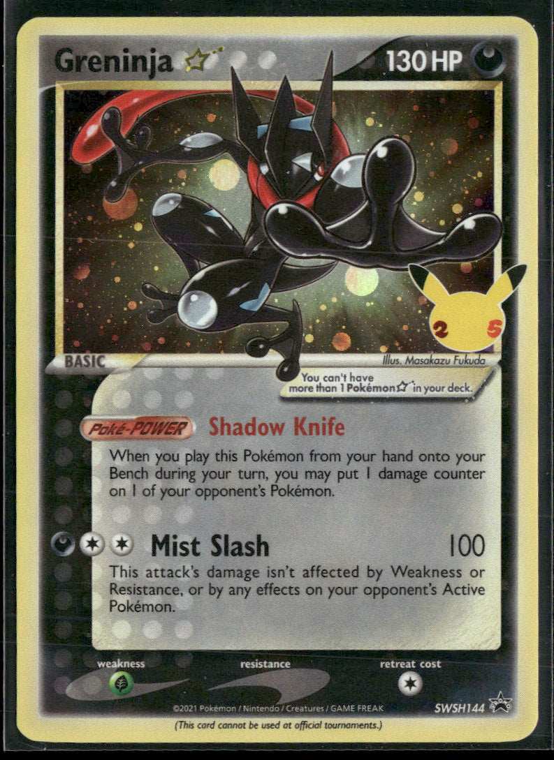 SWSH: Sword & Shield Promo Cards Greninja Star #SWSH144