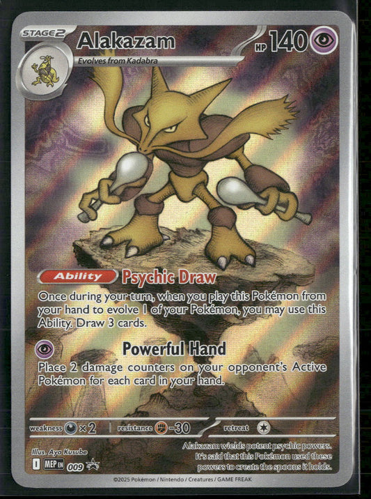ME: Mega Evolution Promo Alakazam #009