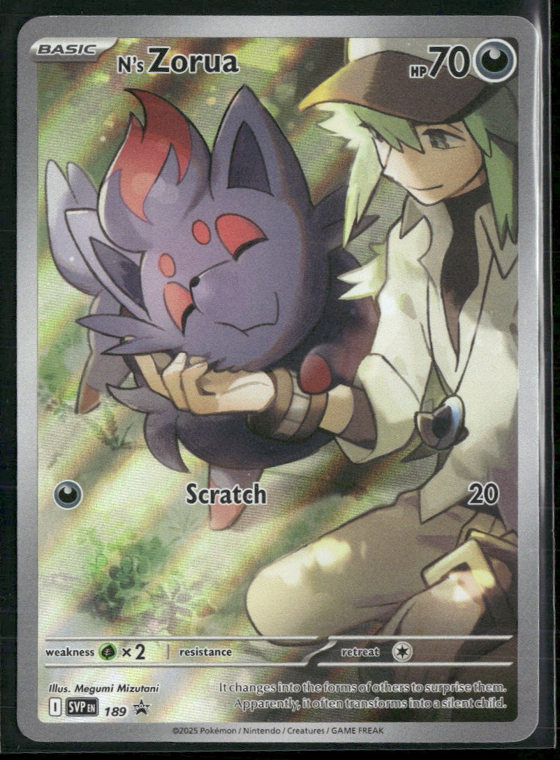 SV: Scarlet & Violet Promo Cards N's Zorua #189