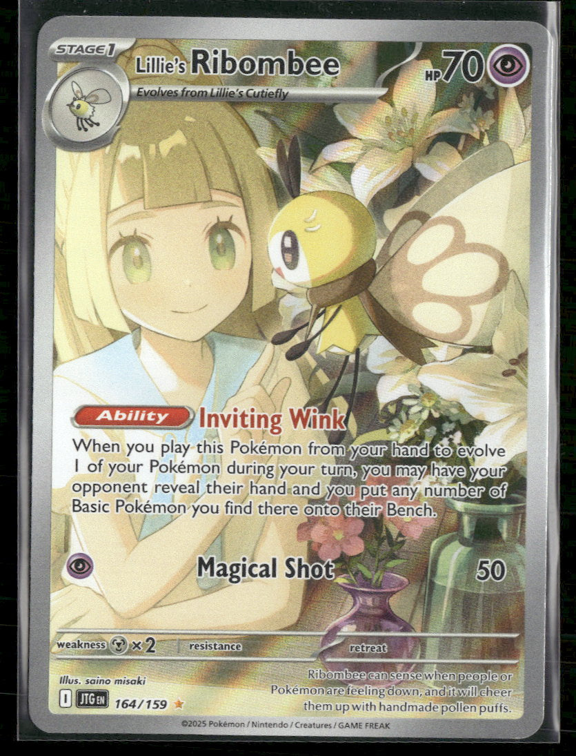 SV09: Journey Together Lillie's Ribombee #164/159