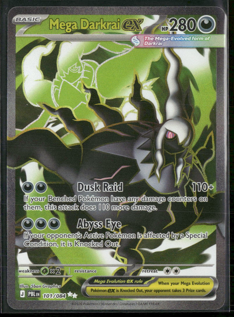ME05: Pitch Black Mega Darkrai ex #101/084