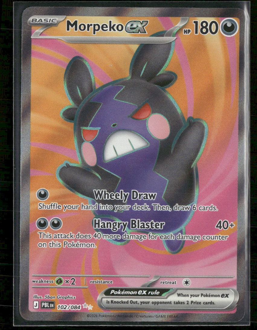 ME05: Pitch Black Morpeko ex #102/084