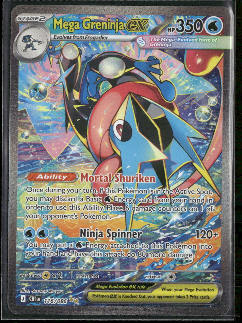 ME04: Chaos Rising Mega Greninja ex #116/086