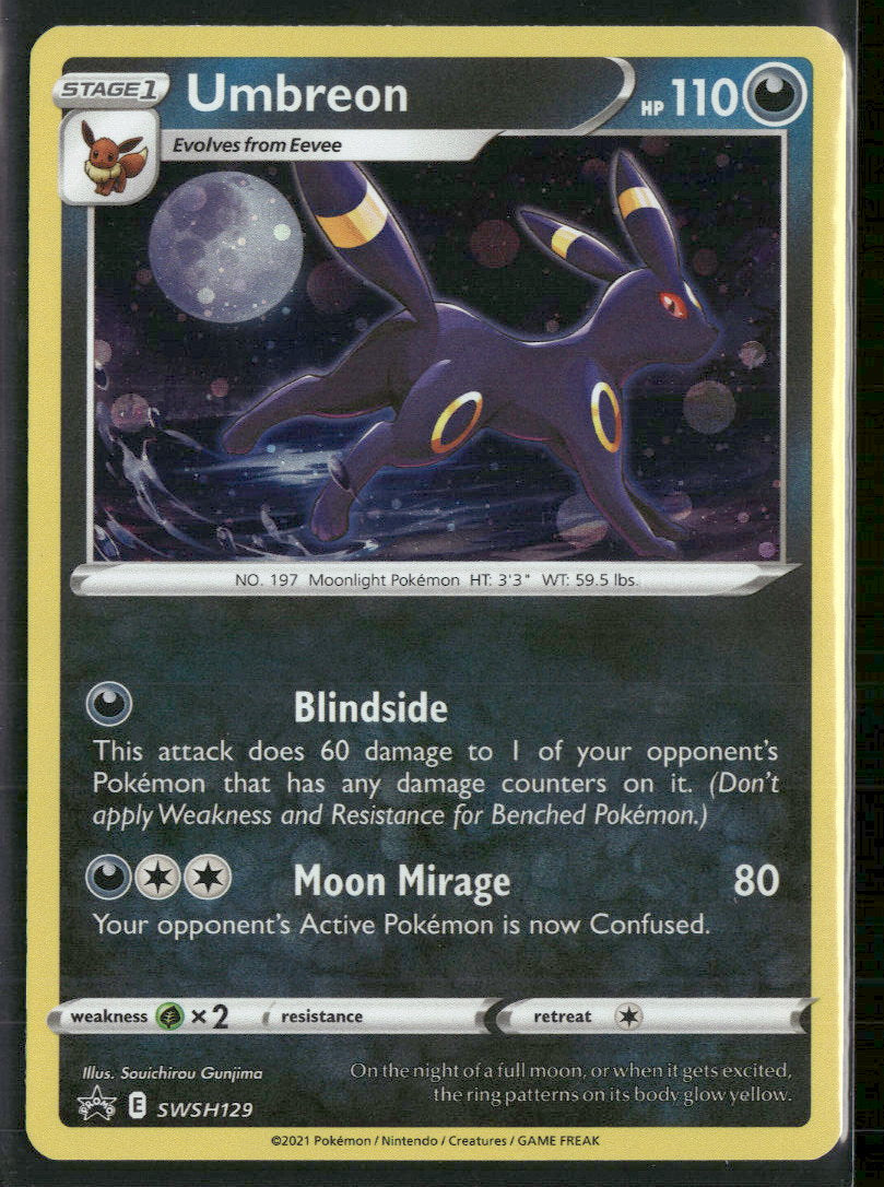 SWSH: Sword & Shield Promo Cards Umbreon #SWSH129