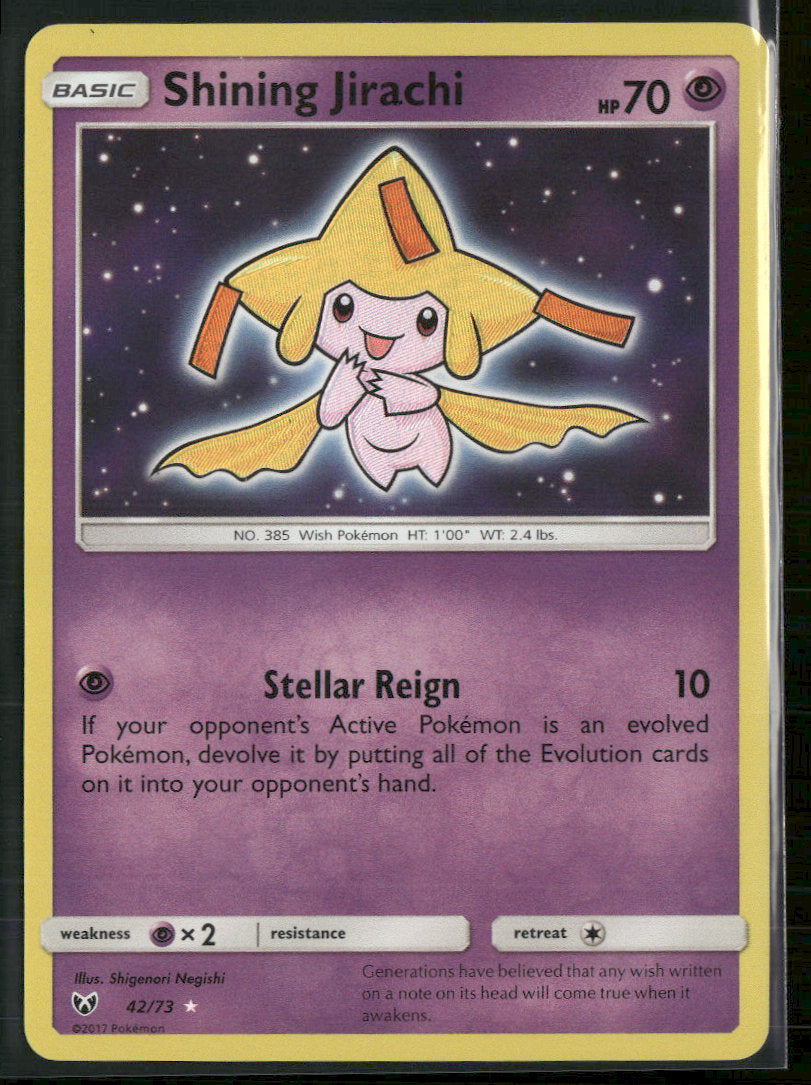 Shining Legends Shining Jirachi #42/73