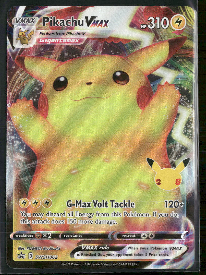 SWSH: Sword & Shield Promo Cards Pikachu VMAX #SWSH062