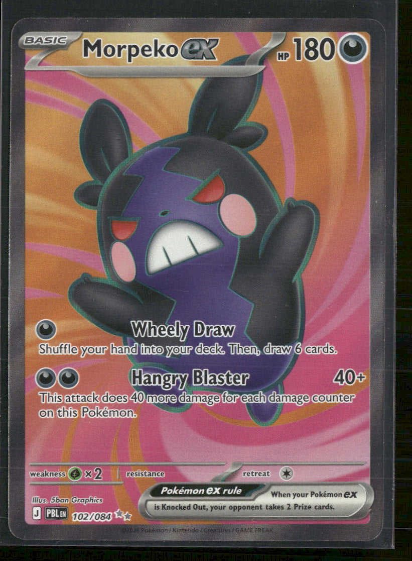 ME05: Pitch Black Morpeko ex #102/084