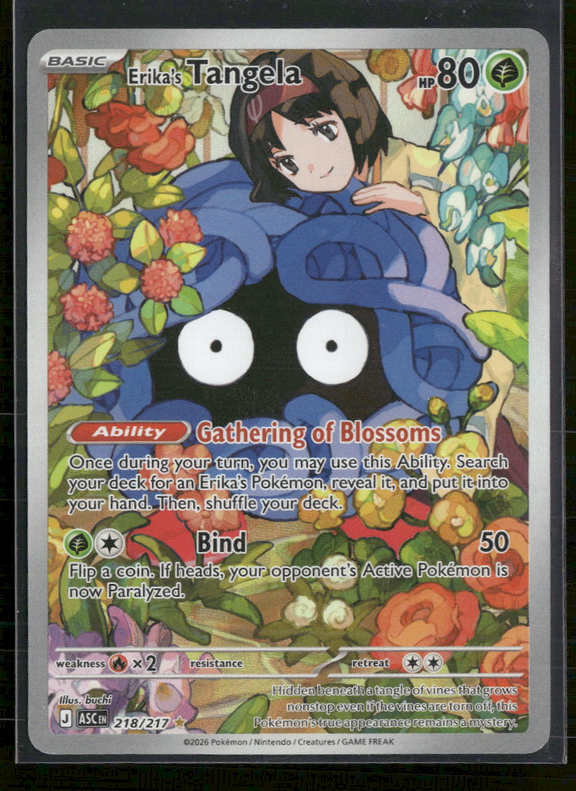 ME: Ascended Heroes Erika's Tangela #218/217