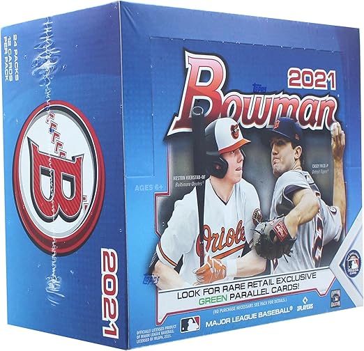 2021 Bowman Baseball Retail Box