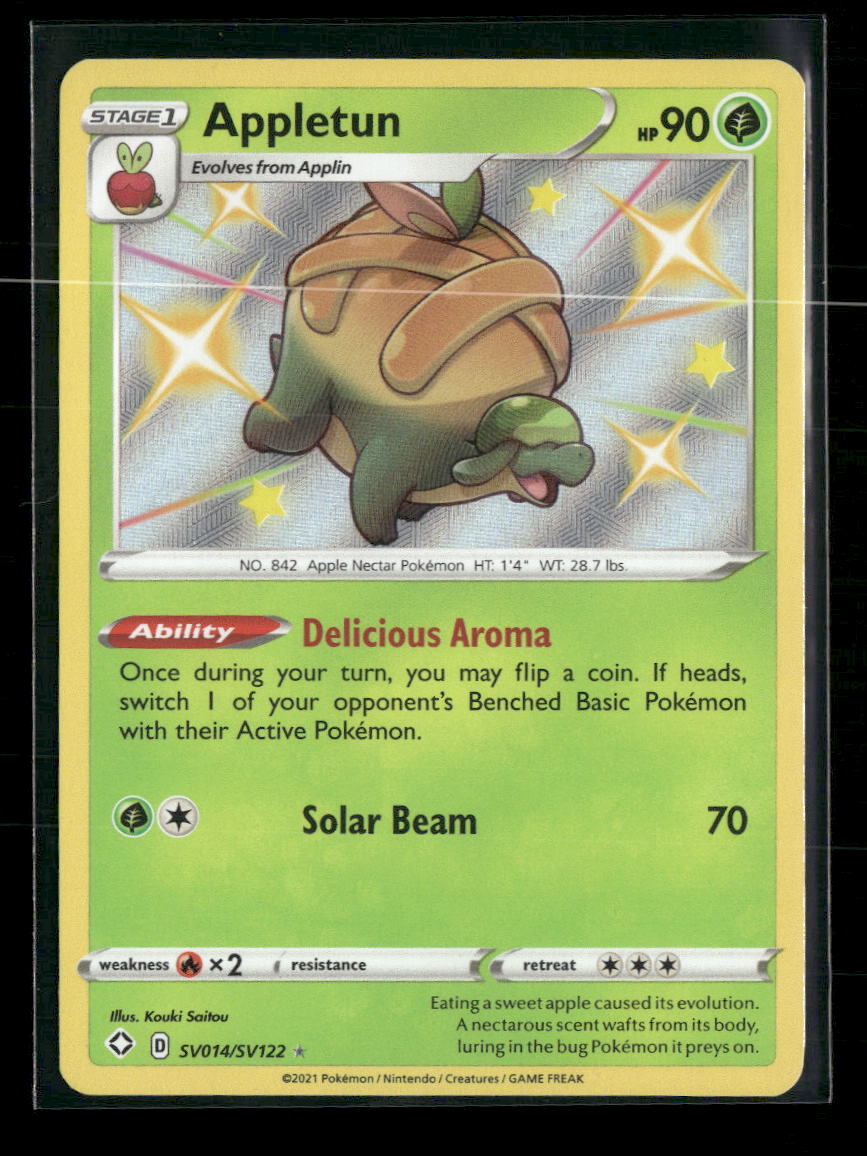 Shining Fates: Shiny Vault Appletun #SV014/SV122