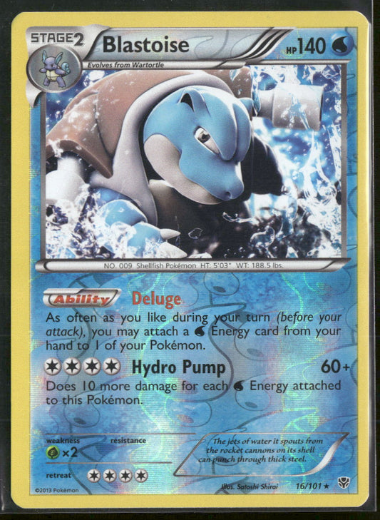 Plasma Blast Blastoise #16/101