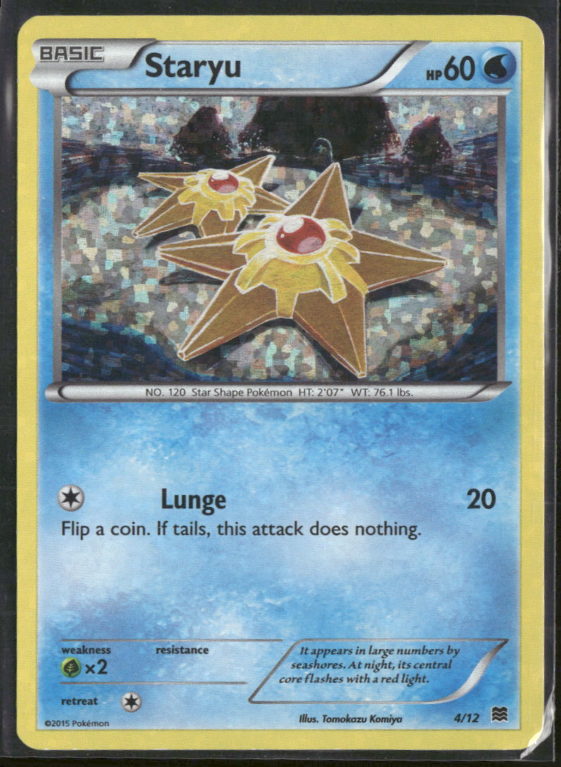 McDonald's Promos 2015 Staryu #004/012
