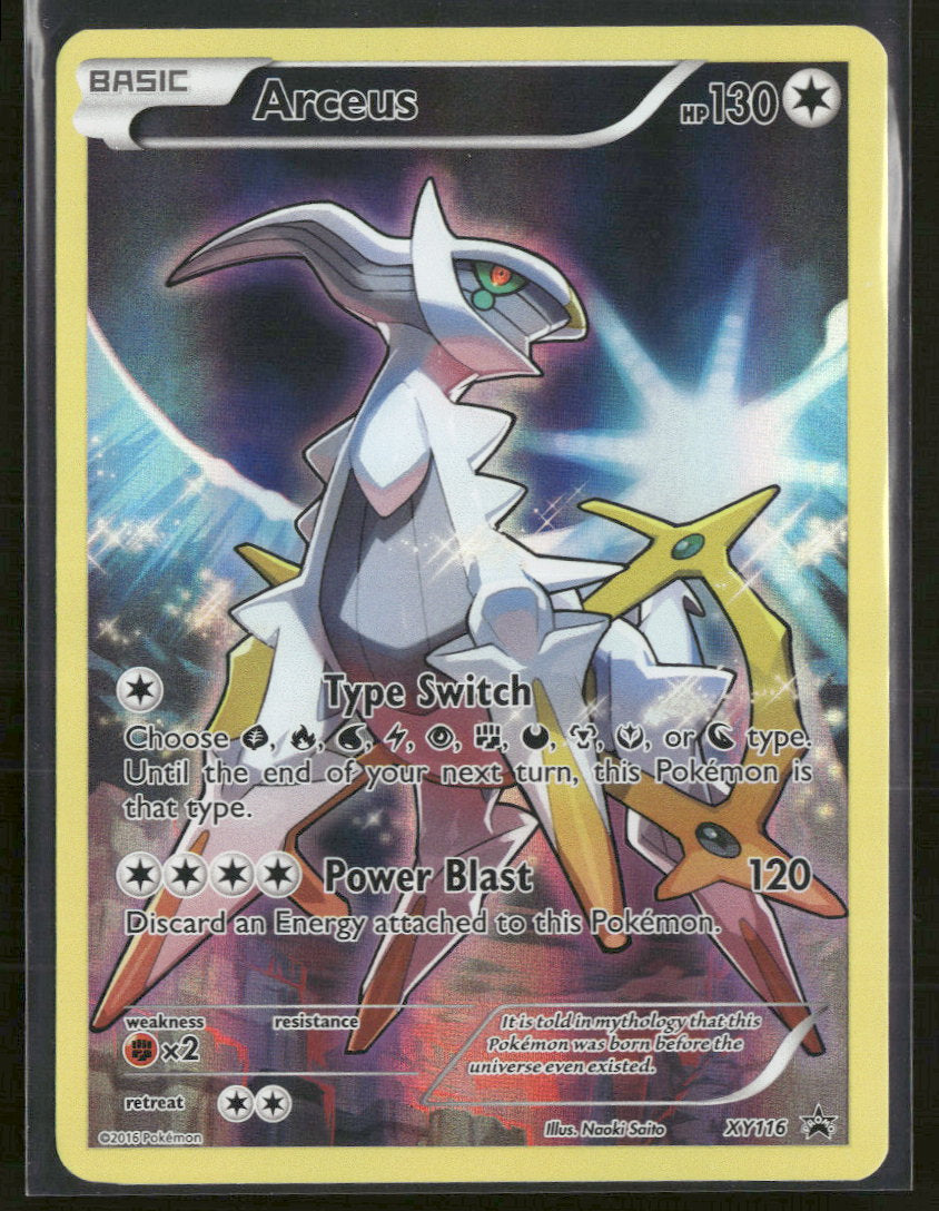 XY Promos Arceus #XY116