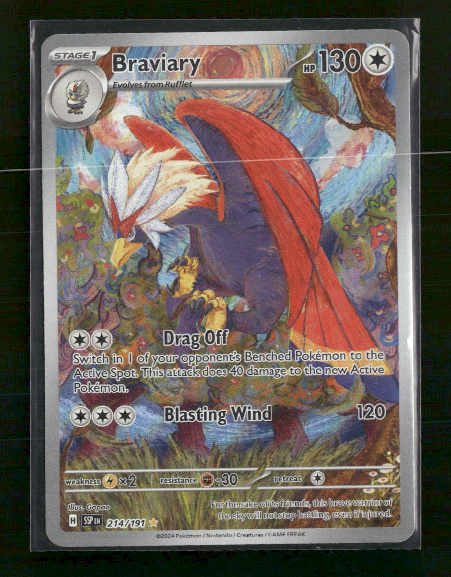 SV08: Surging Sparks Braviary #214/191
