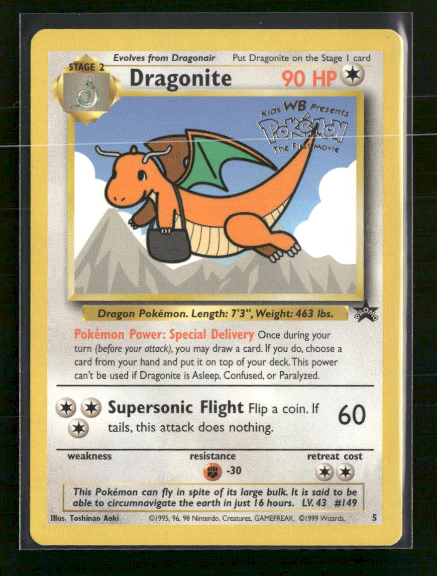 WoTC Promo Dragonite (Movie Promo) #05/53