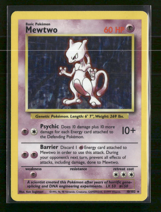 Base Set Mewtwo #010/102